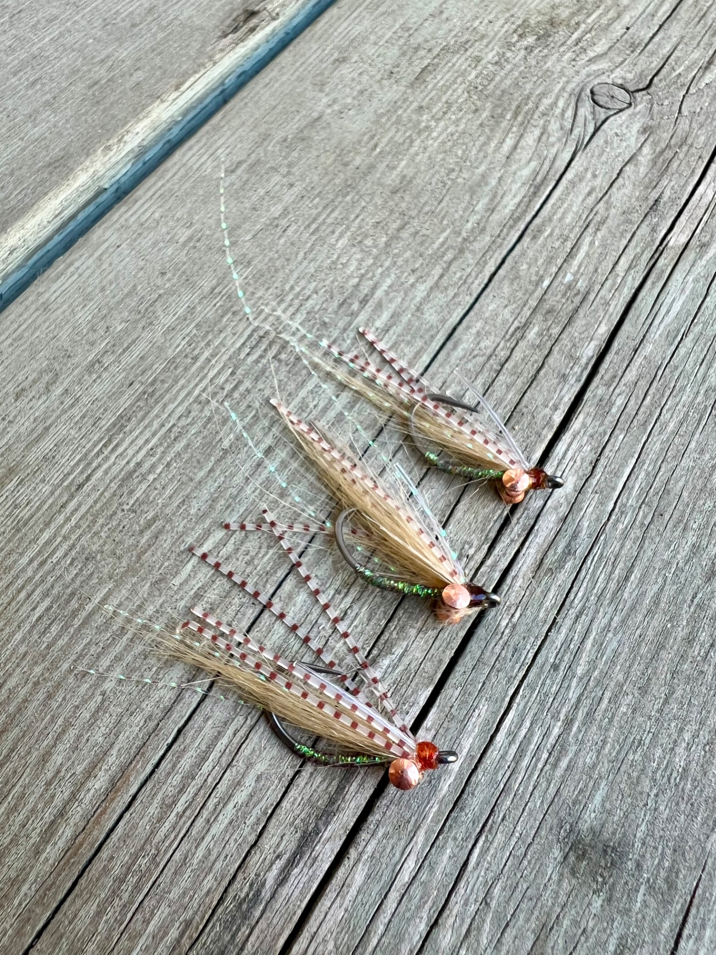 Crazy Charlie w/rubber legs, tan.